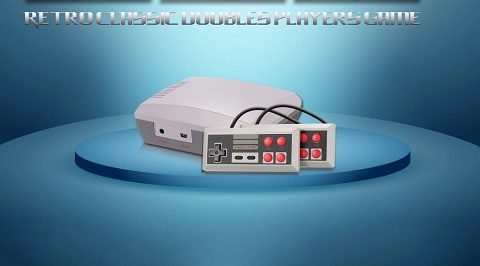 Mini Video Game Console (Retro - Nes Style)