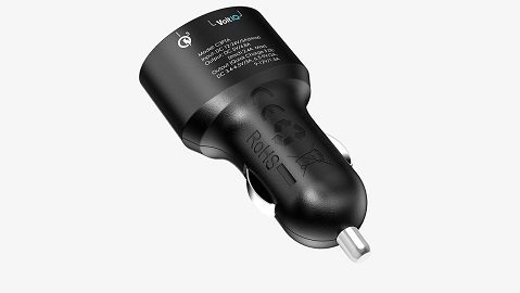 Tronsmart 3 Ports Quick Charge 3.0 Type A Car Charger for Quick Charge 3.0 and 2.0 Compatible Device