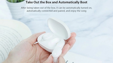 Xiaomi Airdots TWS Wireless Bluetooth 5.0 In-ear EarphoneTouch Control with Charging Box - White