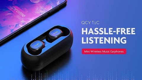 Xiaomi QCY T1C Mini Bluetooth 5.0 Wireless Music Earphones