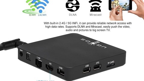 UGOOS AM3 Smart Android 7.1 TV Box Amlogic S912 Octa-core