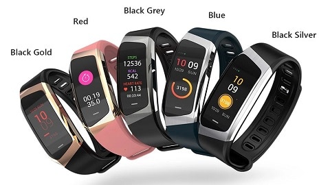 E18 Smart Bracelet Heart Rate Monitor Fitness Tracker Monitor