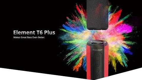 Tronsmart Element T6 Plus SoundPulse™ Portable Bluetooth Speaker with 40W Max 