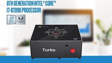 Beelink G5 Windows 10 Intel Kaby Lake G i5-8305G Radeon RX Vega M GL 16GB DDR4 256GB