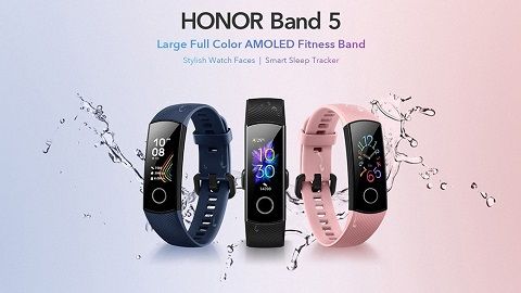 Global Version HONOR Band 5 0.95" Large Full Color AMOLED Display Fitness Smart Bracelet