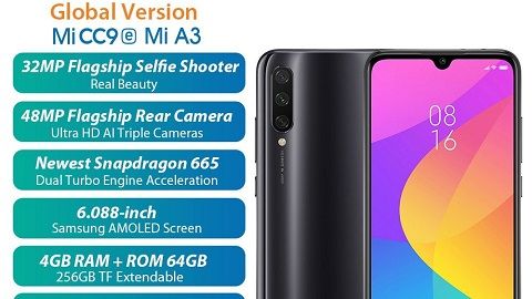 Global Version Xiaomi Mi A3 4GB 64GB Smartphone