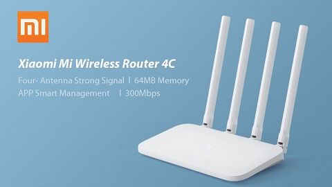 Original Xiaomi Mi WIFI Router 4C 64 RAM 802.11 b/g/n 2.4GHz 300Mbps 4 Antennas