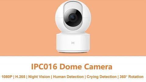 Xiaomi IMILAB Smart Camera (Global Version - Infrared Night Vision 360º Panoramic 1080P)
