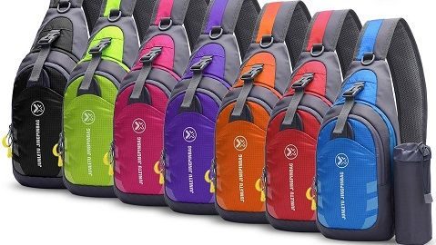 Men Women Sling Backpack Chest Crossbody Bag