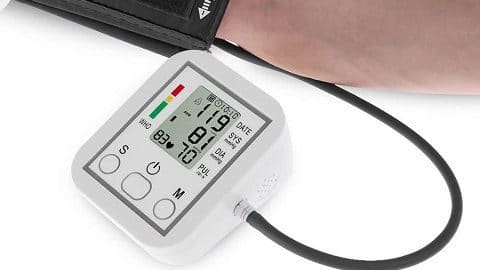 Blood Pressure Monitor Portable Household Arm Band Type