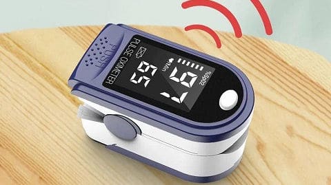 Portable Fingertip Oximeter L-ED Display Blood Oxygen Pulse Rate Monitor