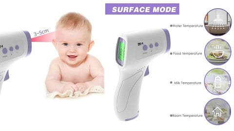 Non contact Forehead Temperature Infrared Thermometer