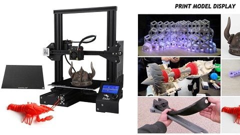 Creality 3D Ender 3X Upgraded High-precision DIY 3D Printer Kit