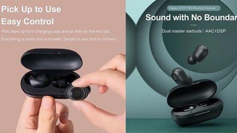 Haylou GT2S AAC+DSP Noise Isolation TWS BT Earphones