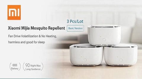 3Pcs/lot Xiaomi Mijia Mosquito Repellent Killer [Basic Version]