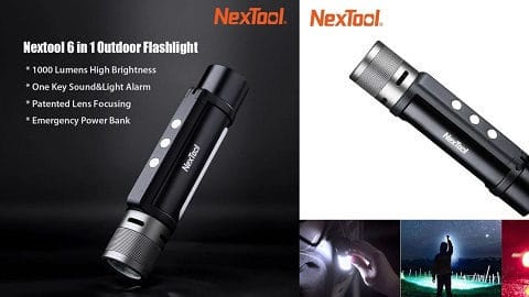 Xiaomi Youpin Nextool Flashlight (φακός 6 σε 1)