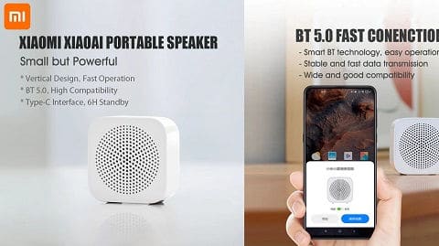 Xiaoai Portable Wireless BT5.0 Speaker (With Microphone Handsfree Call)