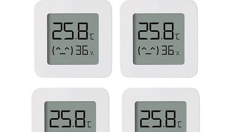 4pcs Xiaomi BT Thermometer 2 Wireless Smart Electric Digital Hygrometer Humidity Sensor