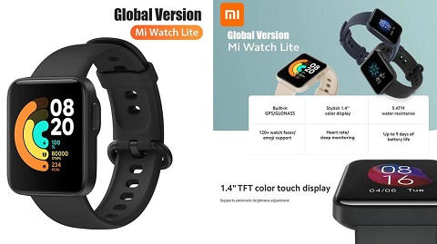 Xiaomi Mi Watch Lite (Global Version - Fitness Tracker Smartwatch)