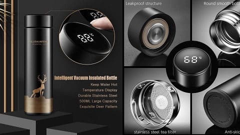 Intelligent Temperature Display Vacuum Insulated Bottle