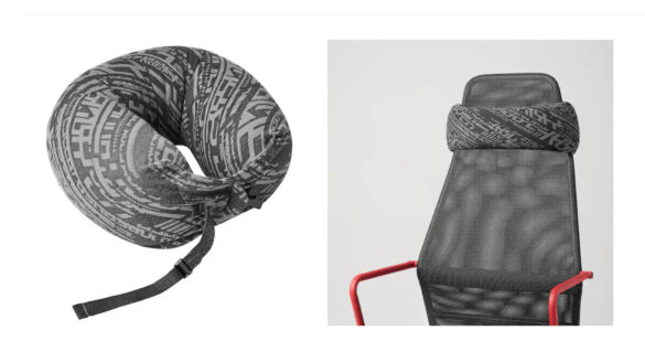 Ikea μαξιλάρι λαιμού (Image Credit: Ikea)