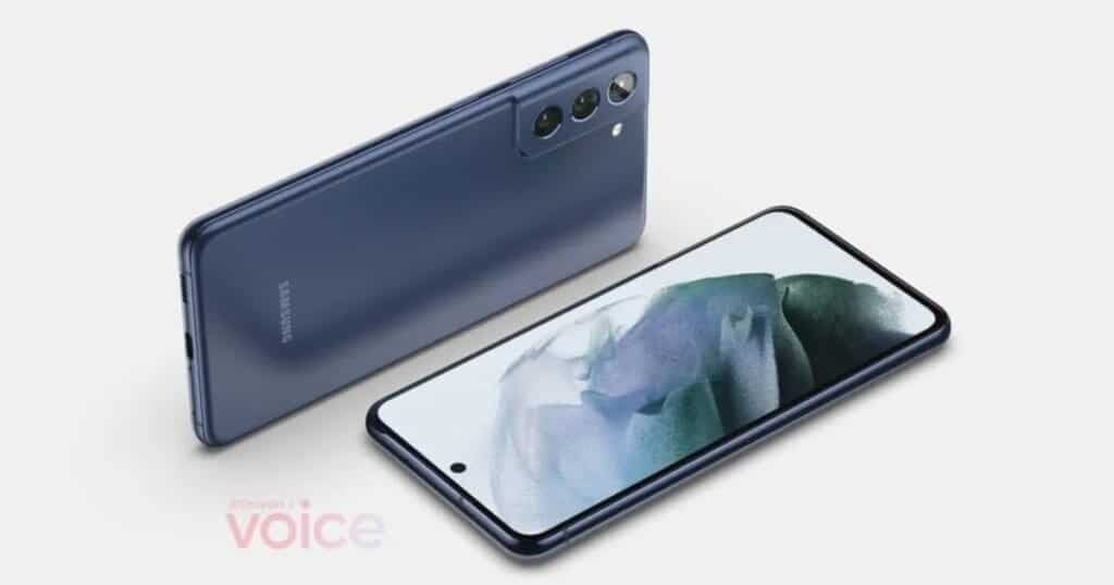 Galaxy S21 FE Render Leaks by OnLeaks of Voice