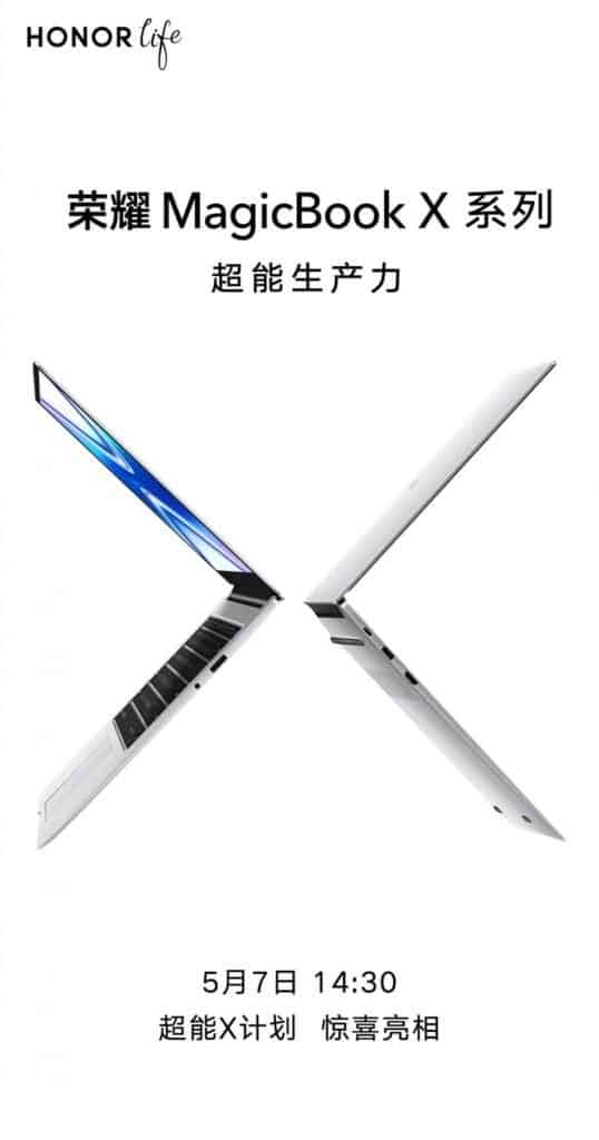 Honor MagicBook X Poster