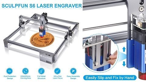 SCULPFUN S6 30W Laser Engraver (χαράκτης)