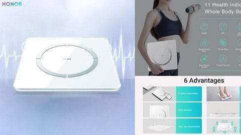 HONOR Scale 2 DEXA Standard 14 Body Composition Analyzer Monitor