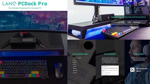 LANQ PC Dock Pro Intelligent Monitor Stand