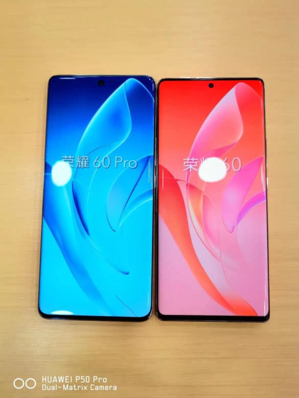 Από αριστερά προς τα δεξιά: Honor 60 Pro vs Honor 60