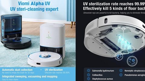 Viomi S9 UV Robot Vacuum Cleaner 2700Pa