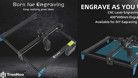 LC400 PRO 50W Laser Engraver DIY (Μηχανή χάραξης με λέιζερ)