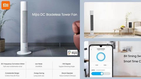 Xiaomi Mijia Bladeless Tower Fan BPTS01DM (ανεμιστήρας)
