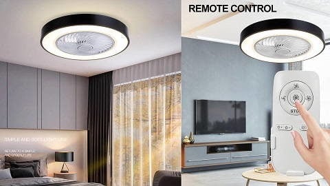 Lixada FS0030 Ceiling Fan (with Lighting and Remote Control)
