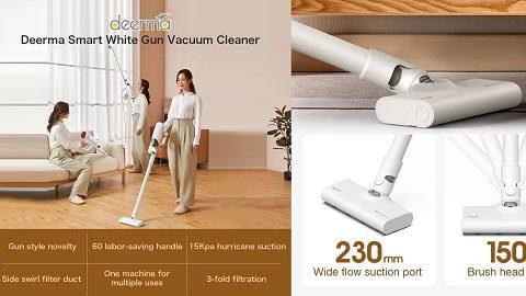 Deerma DX300 15KPA Hand-Held Vacuum Cleaner