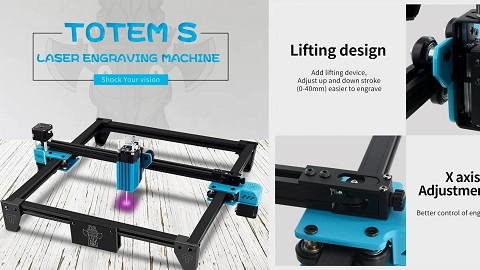 Two Trees TOTEM S Laser Engraver (DIY 40W Laser)