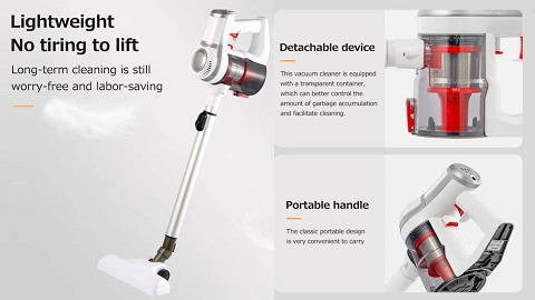 GHA-605 Hand-Held Wireless Vacuum Cleaner