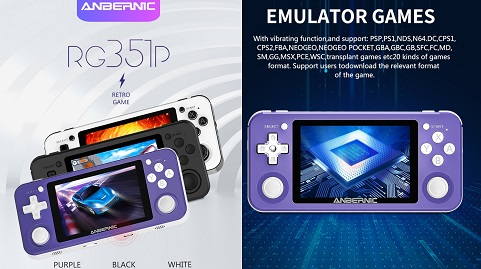 ANBERNIC RG351P 64GB Retro Game Console