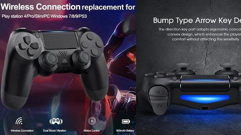 Wireless Controller Replacement for PS4