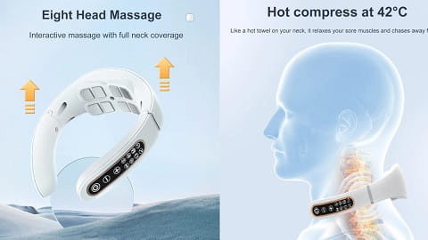 Cervical Spine Massager (Pulse Heating Neck Massager Neck Care)