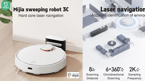 Xiaomi Mijia Mi Robot Vacuum-Mop 3C
