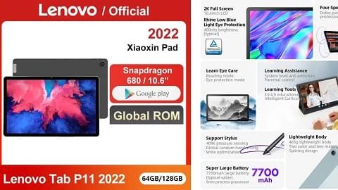 Lenovo XiaoXin Pad Pro WiFi Tablet 10.6-inch (4 + 64GB)