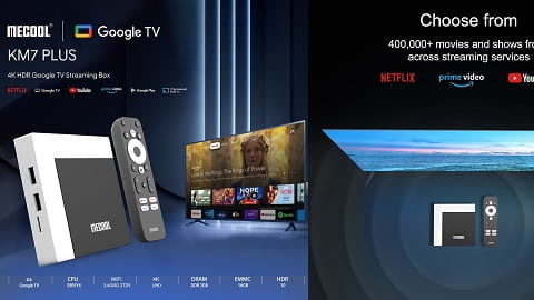 MECOOL KM7 Plus TV Box (Android 11 - 4K HDR, 2GB / 16GB)