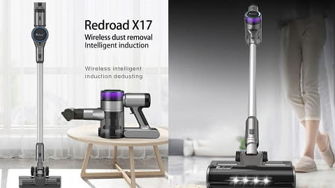 Redroad X17 Handheld Vacuum Cleaner (Wireless)