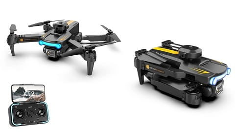 Dual Camera 4K Remote Control Quadcopter with Storage Bag