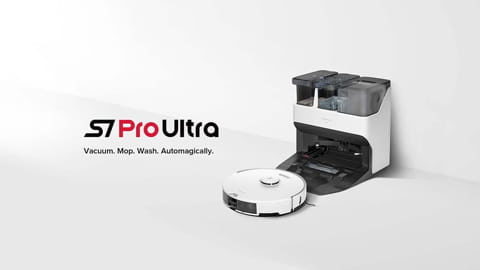 Roborock S7 Pro Ultra Robot Vacuum Cleaner (Self-Cleaning & Emptying)