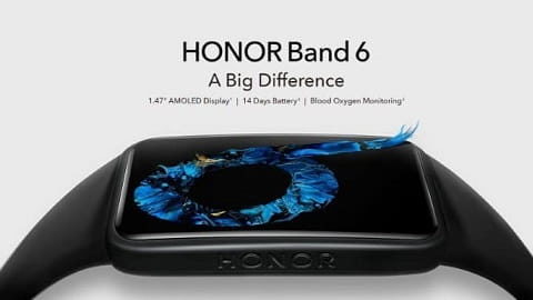 HONOR Band 6 (1.47-Inch AMOLED Screen)