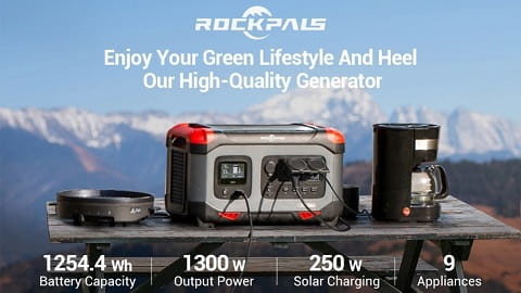 ROCKPALS RP1300 Portable Power Station