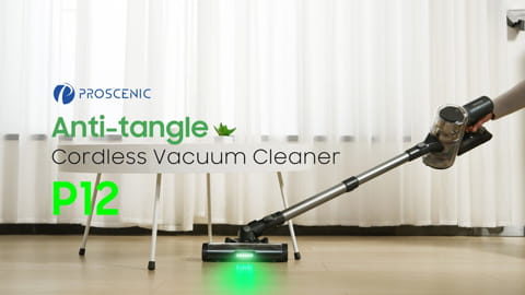 Proscenic P12 Handheld Cordless Vacuum Cleaner (33KPa 120AW Suction)